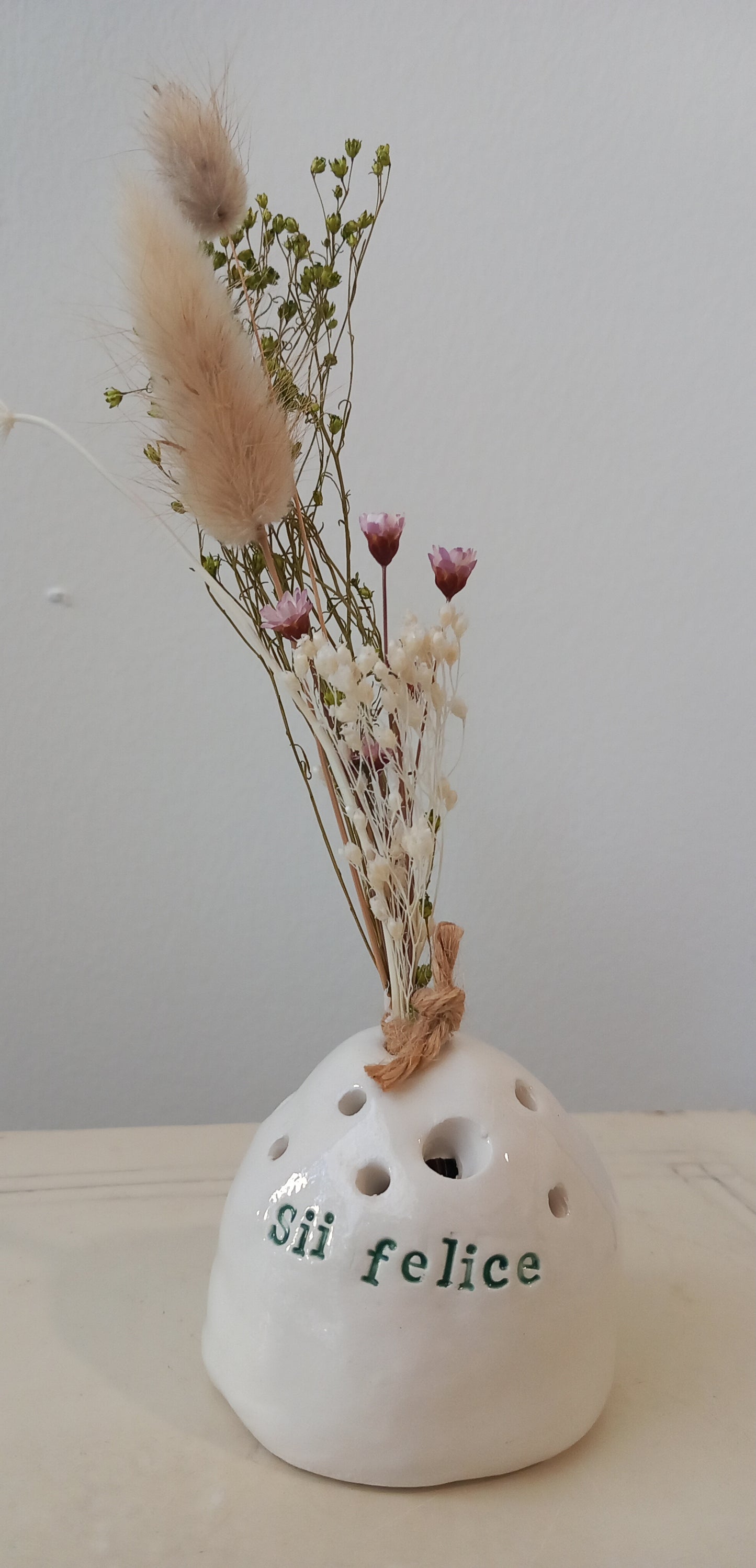 Vasetto "Sii felice"