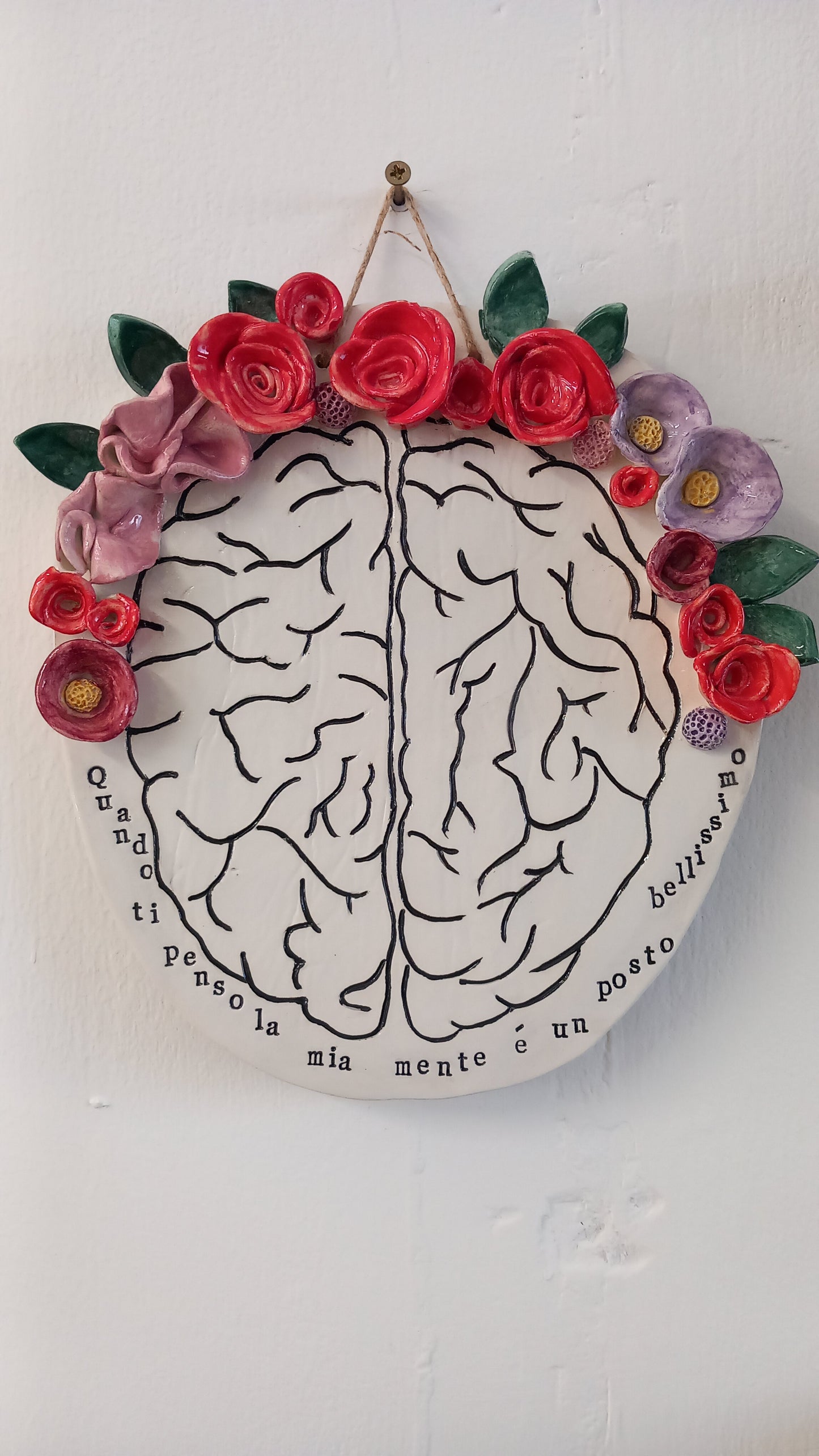 Cervello fiorito "Quando ti penso la mia mente è un posto bellissimo"