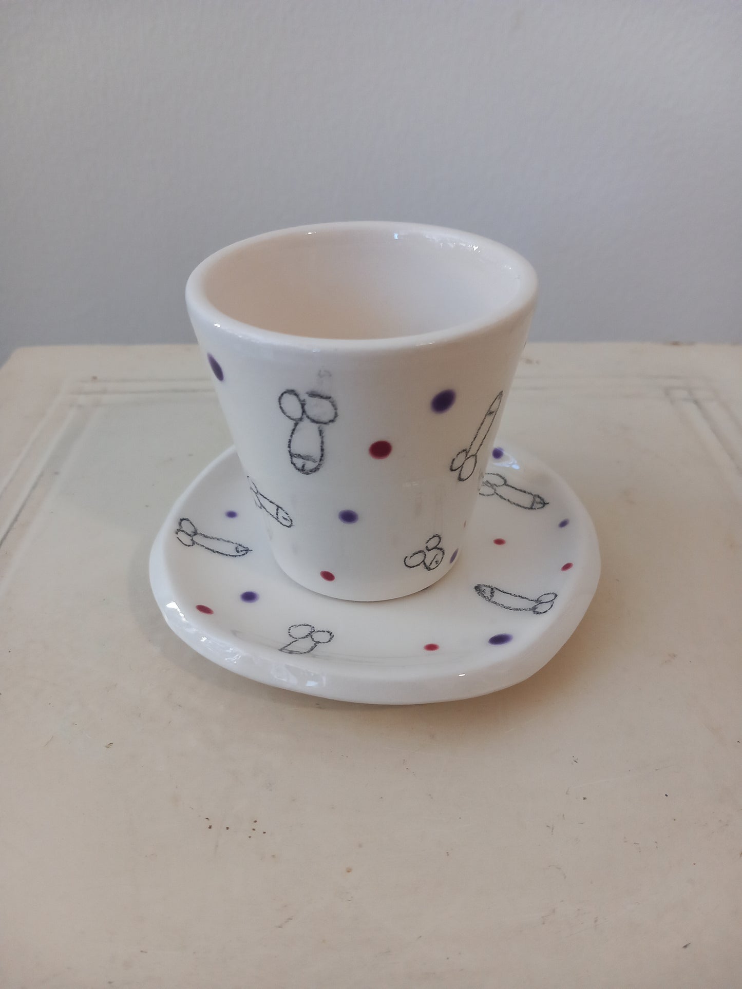 Set tazzina e piattino