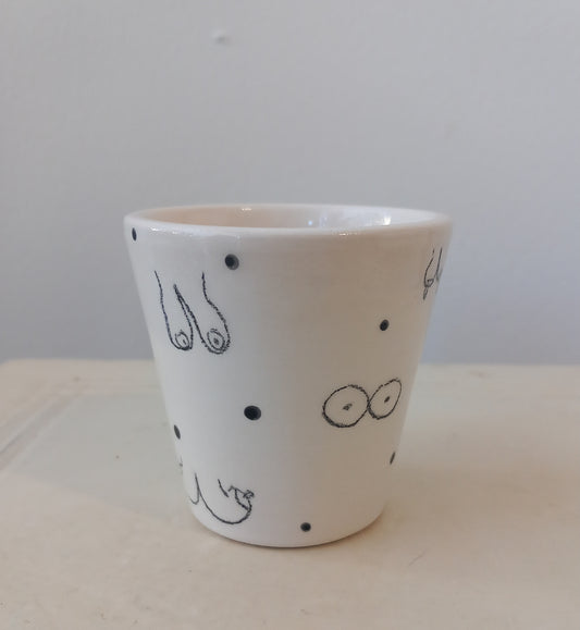 Tazzina tettine e pois