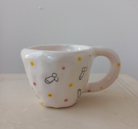 Tazzina piselli e pois