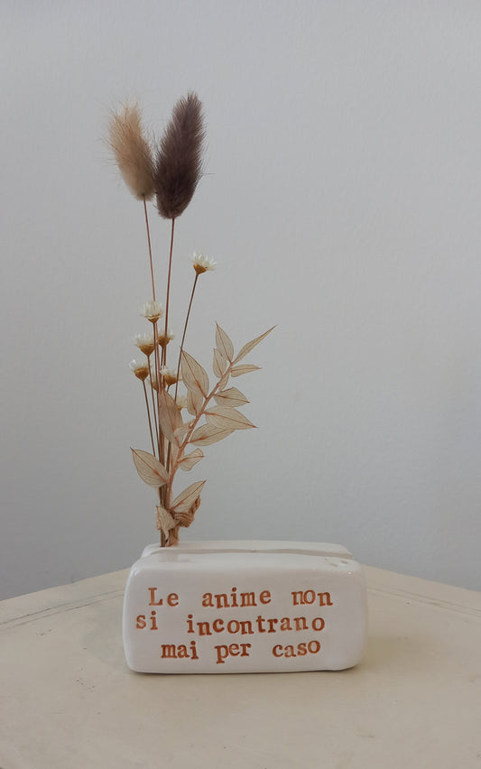 Mini portafoto "Le anime non si incontrano mai per caso"