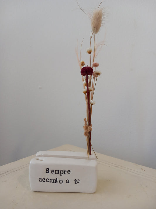 Mini portafoto "Sempre accanto a te"