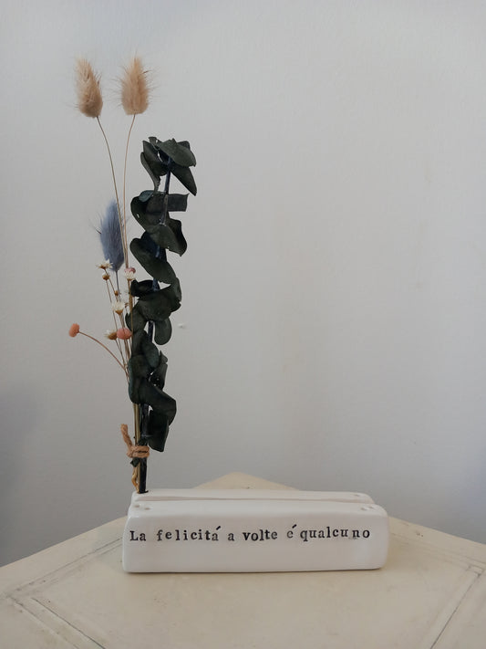 Portafoto "La felicità a volte è qualcuno"