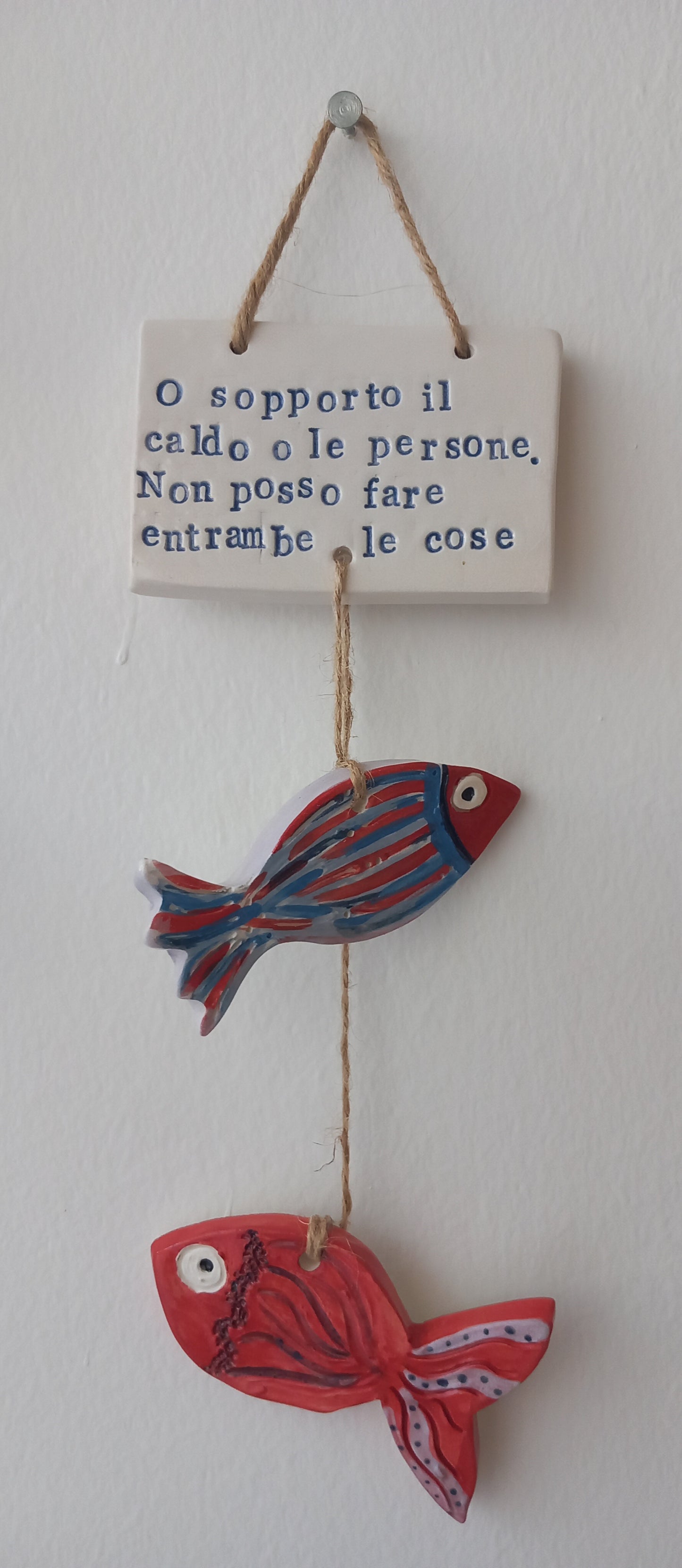 Targhetta pesciolini