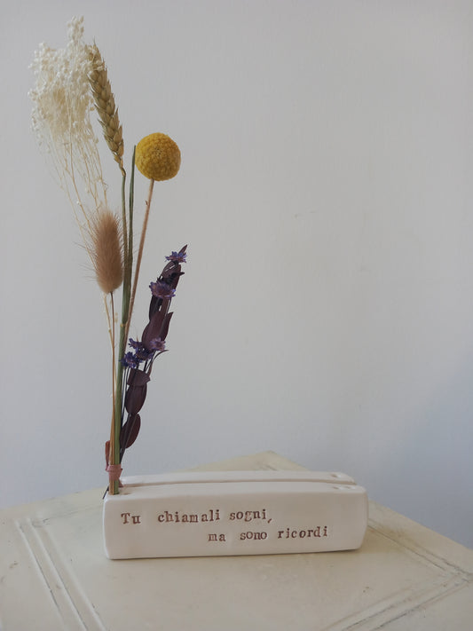 Portafoto "Tu chiamali sogni ma sono ricordi"