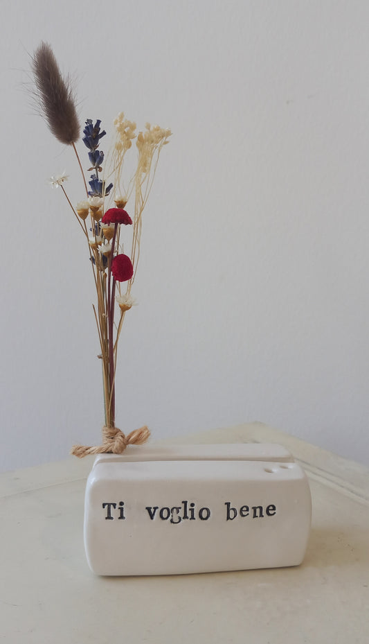 Mini portafoto "Ti voglio bene"